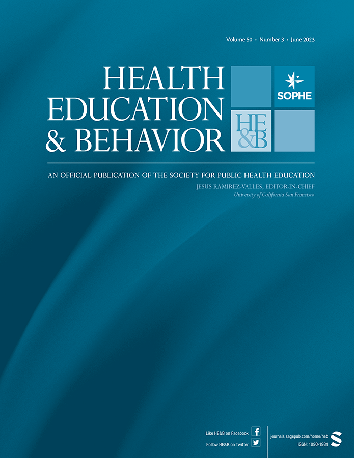 HEALTH EDUCATION & BEHAVIOR