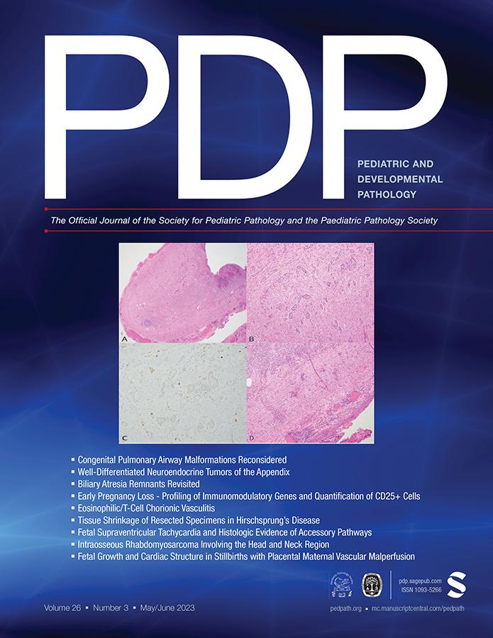 PEDIATRIC AND DEVELOPMENTAL PATHOLOGY