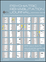 PSYCHIATRIC REHABILITATION JOURNAL