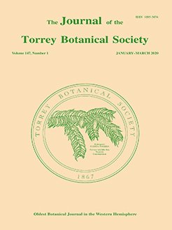 JOURNAL OF THE TORREY BOTANICAL SOCIETY