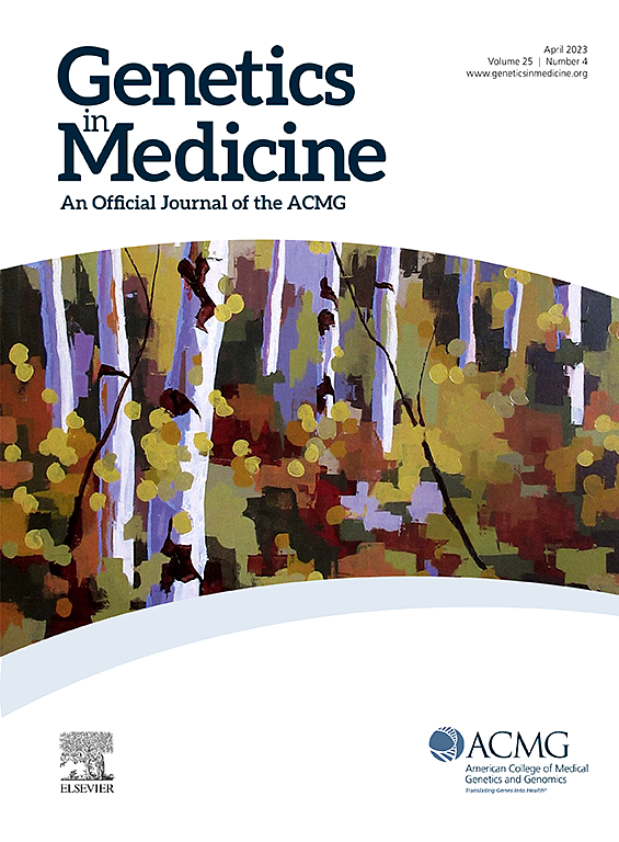 GENETICS IN MEDICINE