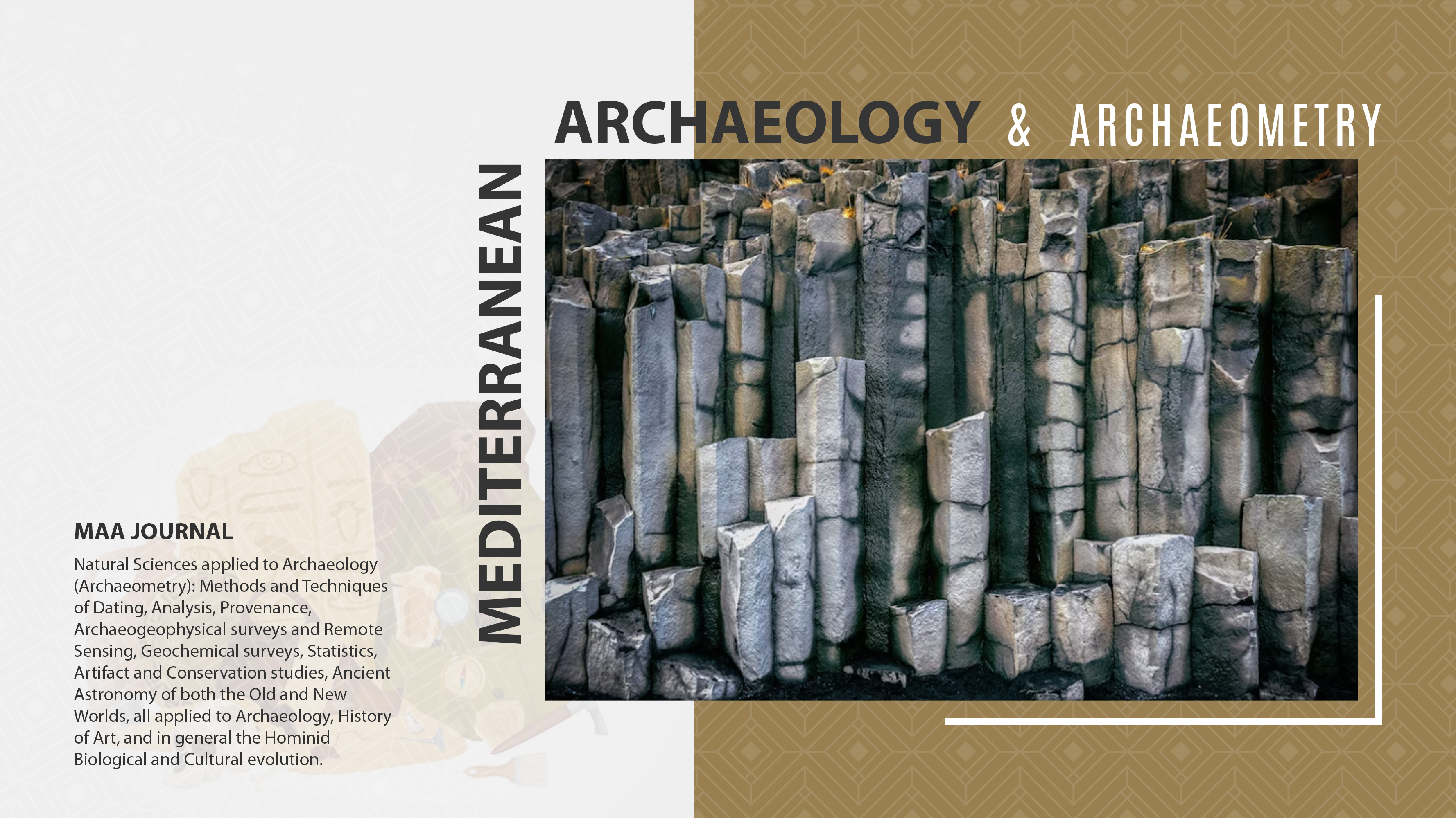 MEDITERRANEAN ARCHAEOLOGY & ARCHAEOMETRY