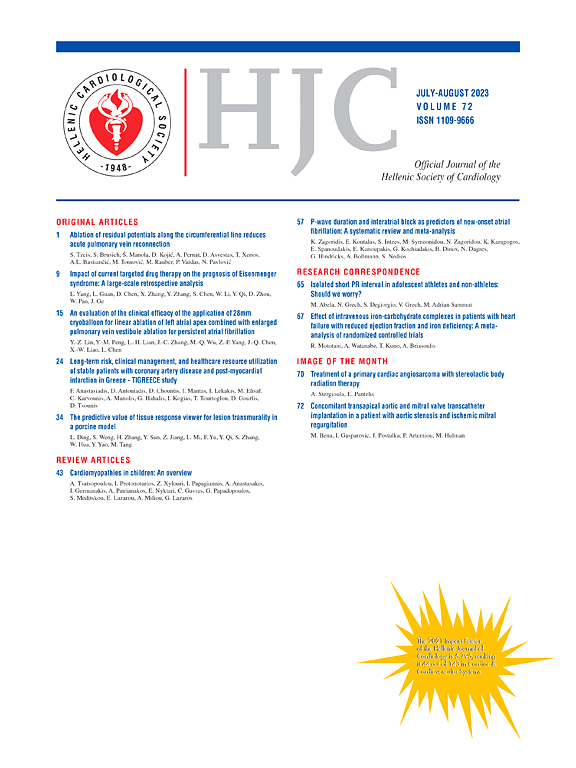 HELLENIC JOURNAL OF CARDIOLOGY