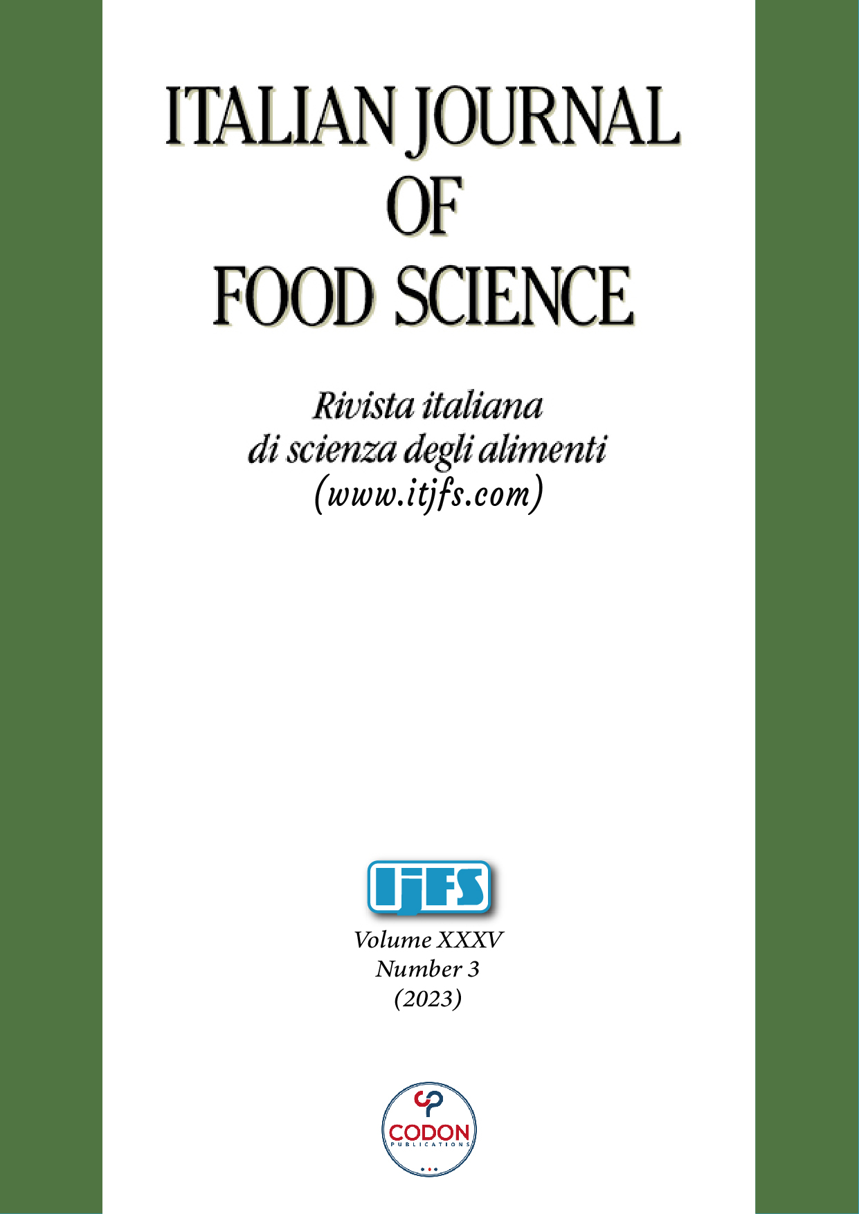 Italian Journal of Food Science