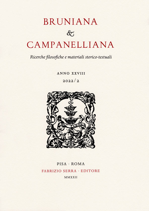 BRUNIANA & CAMPANELLIANA