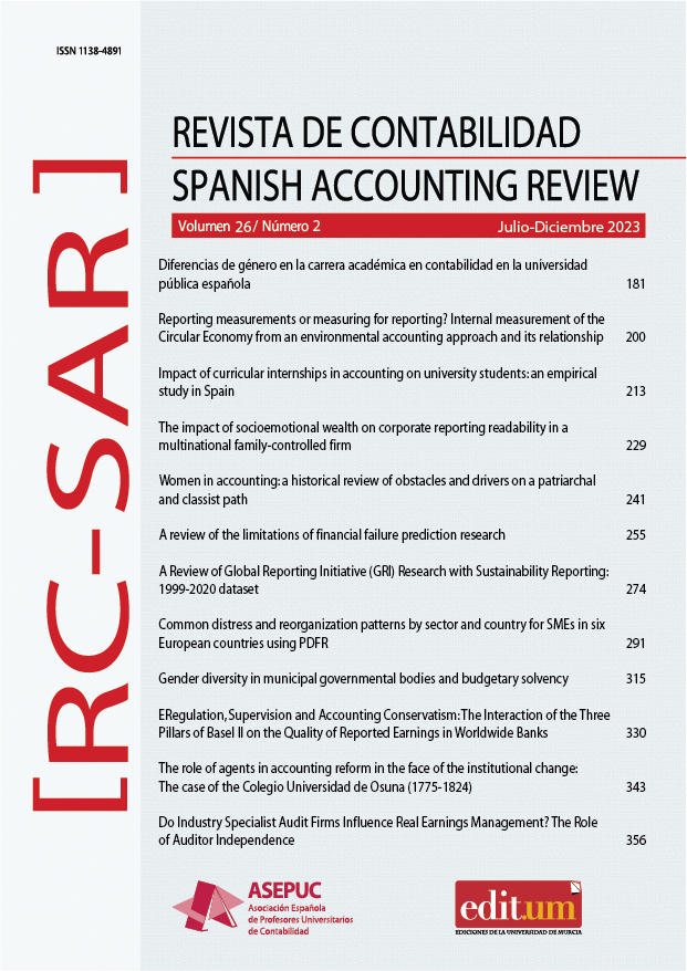 REVISTA DE CONTABILIDAD-SPANISH ACCOUNTING REVIEW