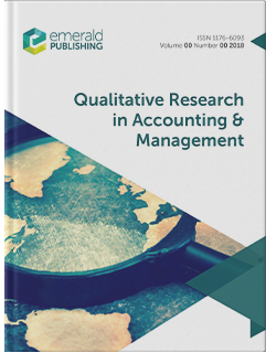 QUALITATIVE RESEARCH IN ACCOUNTING AND MANAGEMENT