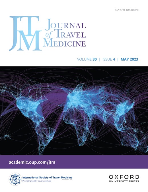 JOURNAL OF TRAVEL MEDICINE