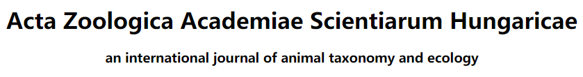 ACTA ZOOLOGICA ACADEMIAE SCIENTIARUM HUNGARICAE