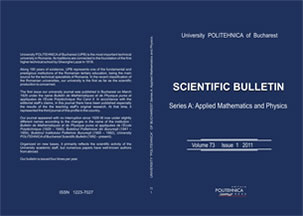 UPB Scientific Bulletin, Series A: Applied Mathematics and Physics
