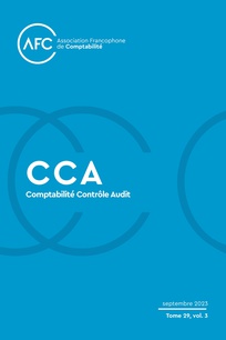 COMPTABILITE CONTROLE AUDIT