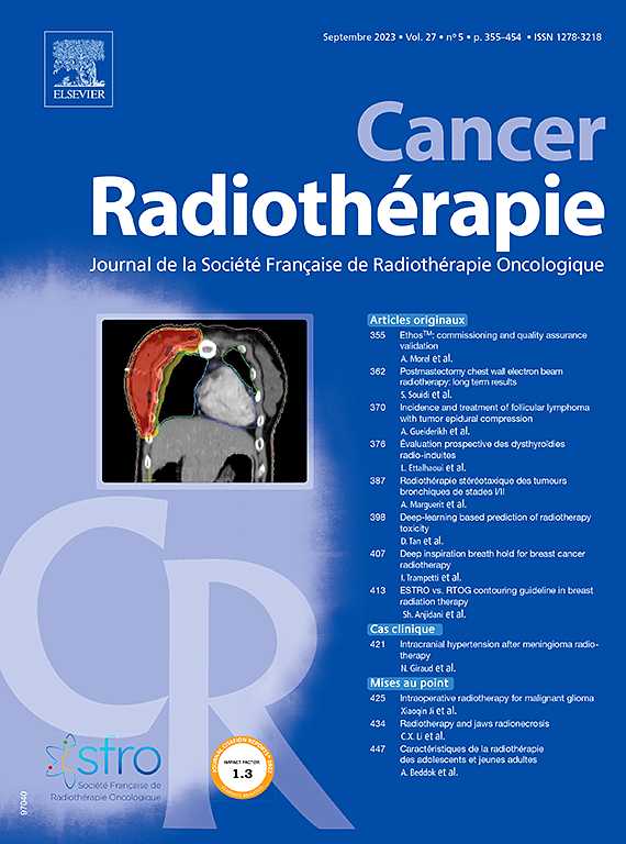 CANCER RADIOTHERAPIE