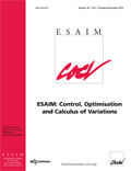 ESAIM - Control, Optimisation and Calculus of Variations
