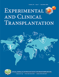 EXPERIMENTAL AND CLINICAL TRANSPLANTATION