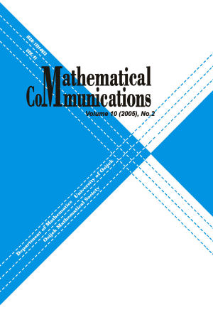 MATHEMATICAL COMMUNICATIONS