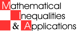 MATHEMATICAL INEQUALITIES & APPLICATIONS