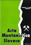 ACTA MONTANISTICA SLOVACA