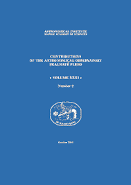 CONTRIBUTIONS OF THE ASTRONOMICAL OBSERVATORY SKALNATE PLESO