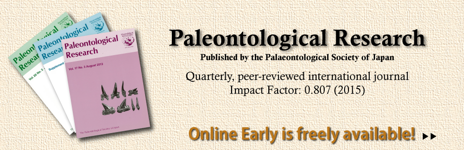 PALEONTOLOGICAL RESEARCH