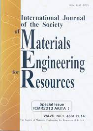 International Journal of the Society of Material Engineering for Resources