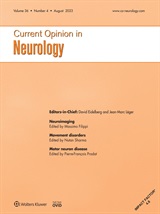 CURRENT OPINION IN NEUROLOGY