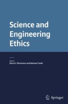 SCIENCE AND ENGINEERING ETHICS