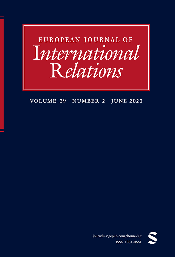 EUROPEAN JOURNAL OF INTERNATIONAL RELATIONS