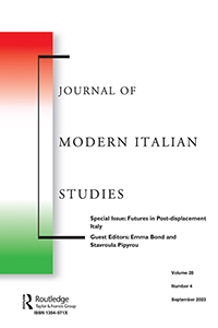JOURNAL OF MODERN ITALIAN STUDIES