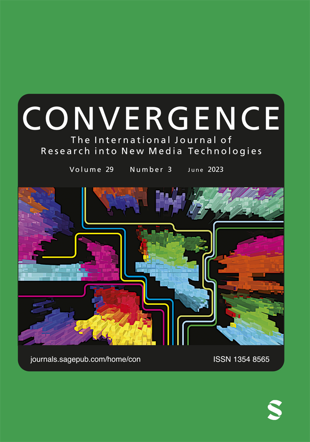 CONVERGENCE-THE INTERNATIONAL JOURNAL OF RESEARCH INTO NEW MEDIA TECHNOLOGIES