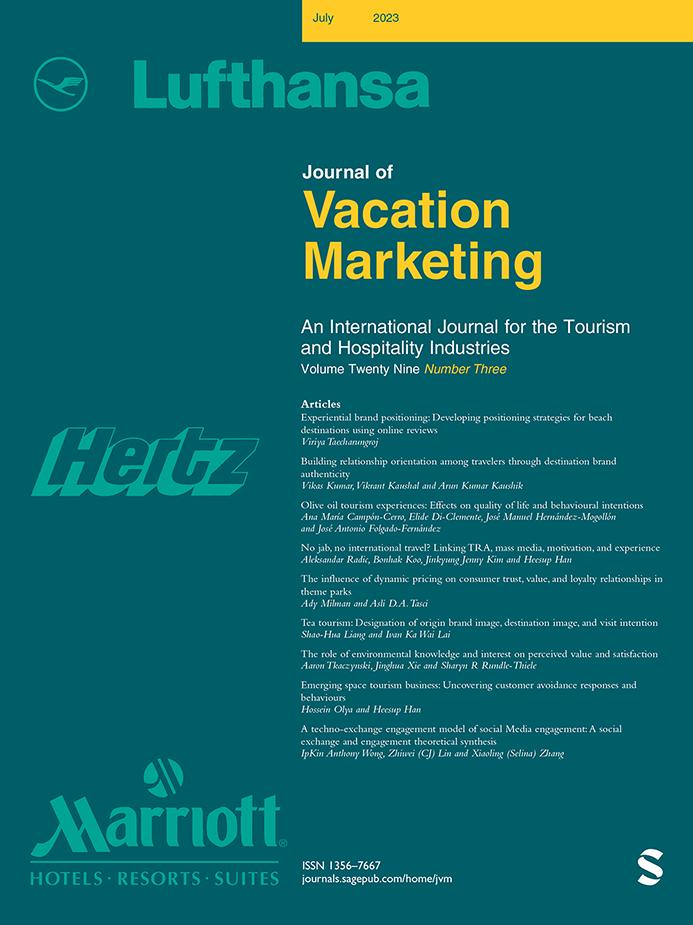 JOURNAL OF VACATION MARKETING
