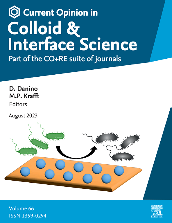 Current Opinion in Colloid and Interface Science