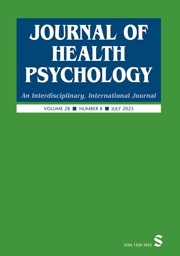 JOURNAL OF HEALTH PSYCHOLOGY