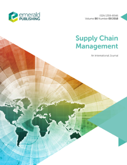 SUPPLY CHAIN MANAGEMENT-AN INTERNATIONAL JOURNAL