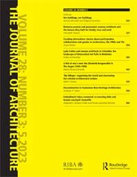 JOURNAL OF ARCHITECTURE