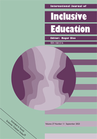 INTERNATIONAL JOURNAL OF INCLUSIVE EDUCATION