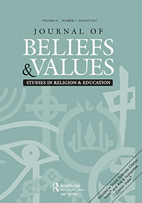 JOURNAL OF BELIEFS & VALUES-STUDIES IN RELIGION & EDUCATION