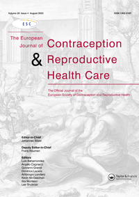 EUROPEAN JOURNAL OF CONTRACEPTION AND REPRODUCTIVE HEALTH CARE