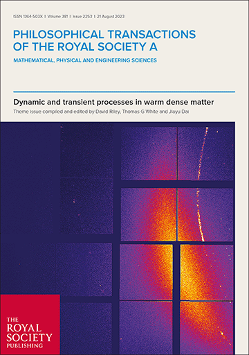 Philosophical Transactions of the Royal Society A: Mathematical, Physical and Engineering Sciences