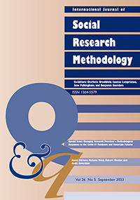 INTERNATIONAL JOURNAL OF SOCIAL RESEARCH METHODOLOGY