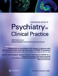 INTERNATIONAL JOURNAL OF PSYCHIATRY IN CLINICAL PRACTICE