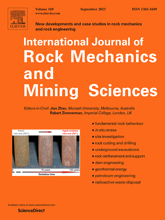 INTERNATIONAL JOURNAL OF ROCK MECHANICS AND MINING SCIENCES