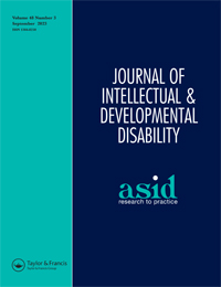 JOURNAL OF INTELLECTUAL & DEVELOPMENTAL DISABILITY