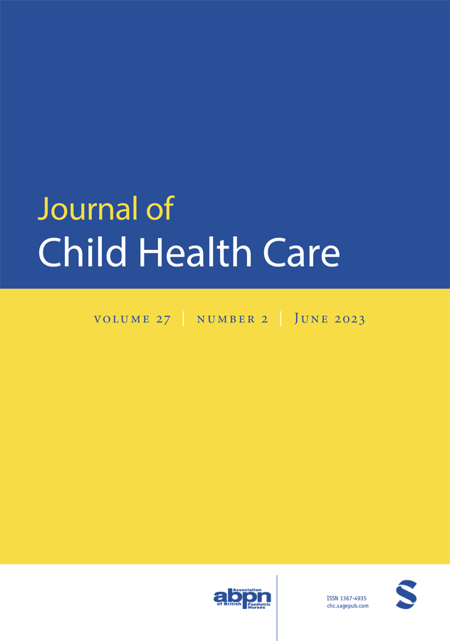 JOURNAL OF CHILD HEALTH CARE