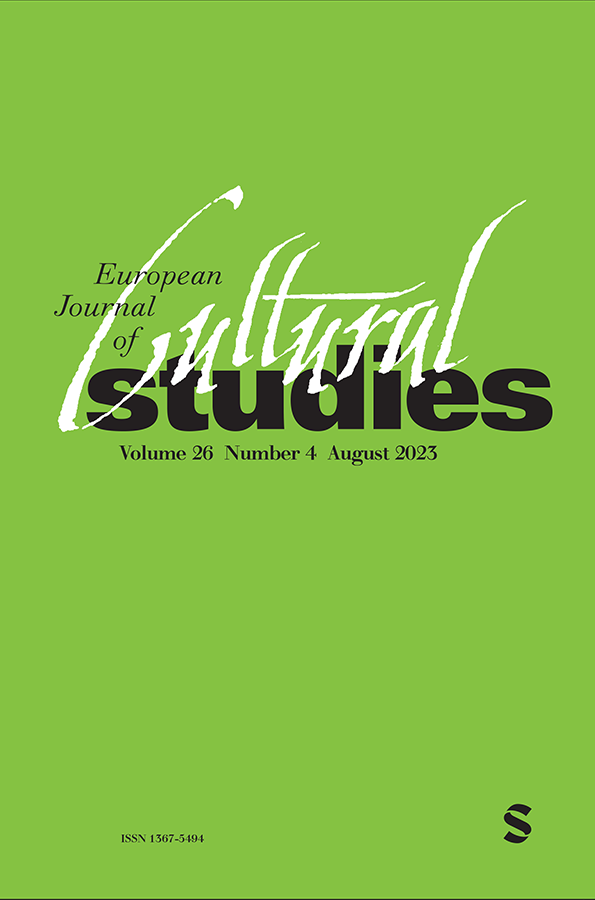 EUROPEAN JOURNAL OF CULTURAL STUDIES