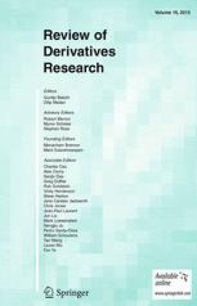 REVIEW OF DERIVATIVES RESEARCH
