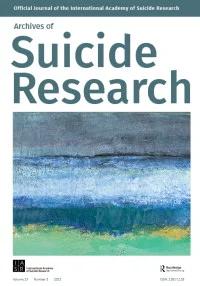 ARCHIVES OF SUICIDE RESEARCH