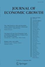 JOURNAL OF ECONOMIC GROWTH