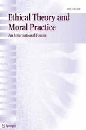 ETHICAL THEORY AND MORAL PRACTICE