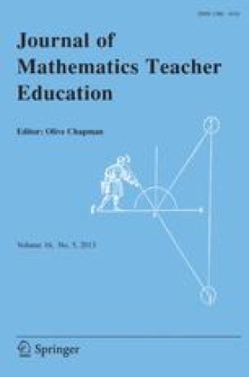 JOURNAL OF MATHEMATICS TEACHER EDUCATION