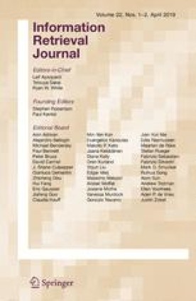 INFORMATION RETRIEVAL JOURNAL